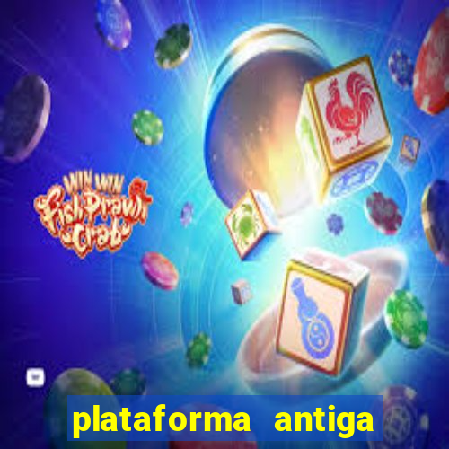 plataforma antiga de jogos